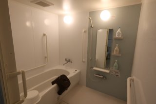 個室のバス・トイレ付を選択した場合のみのご案内