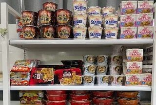 売店に日本食品