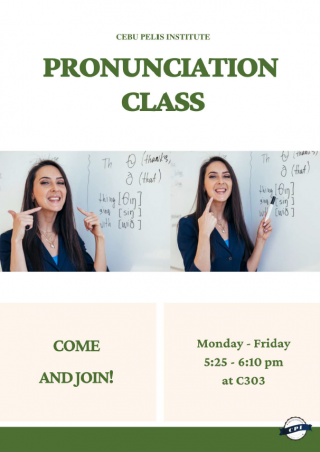 CPI Pronunciation Class
