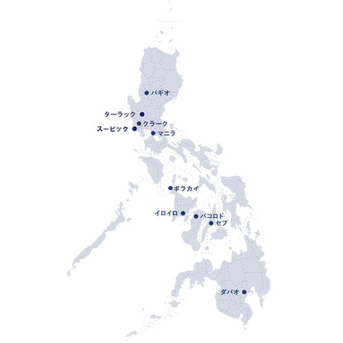 フィリピン留学MAP