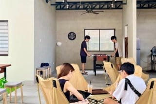 外部から誘致した校内カフェ