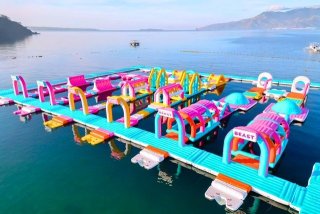 Inflatable Island Beach Club