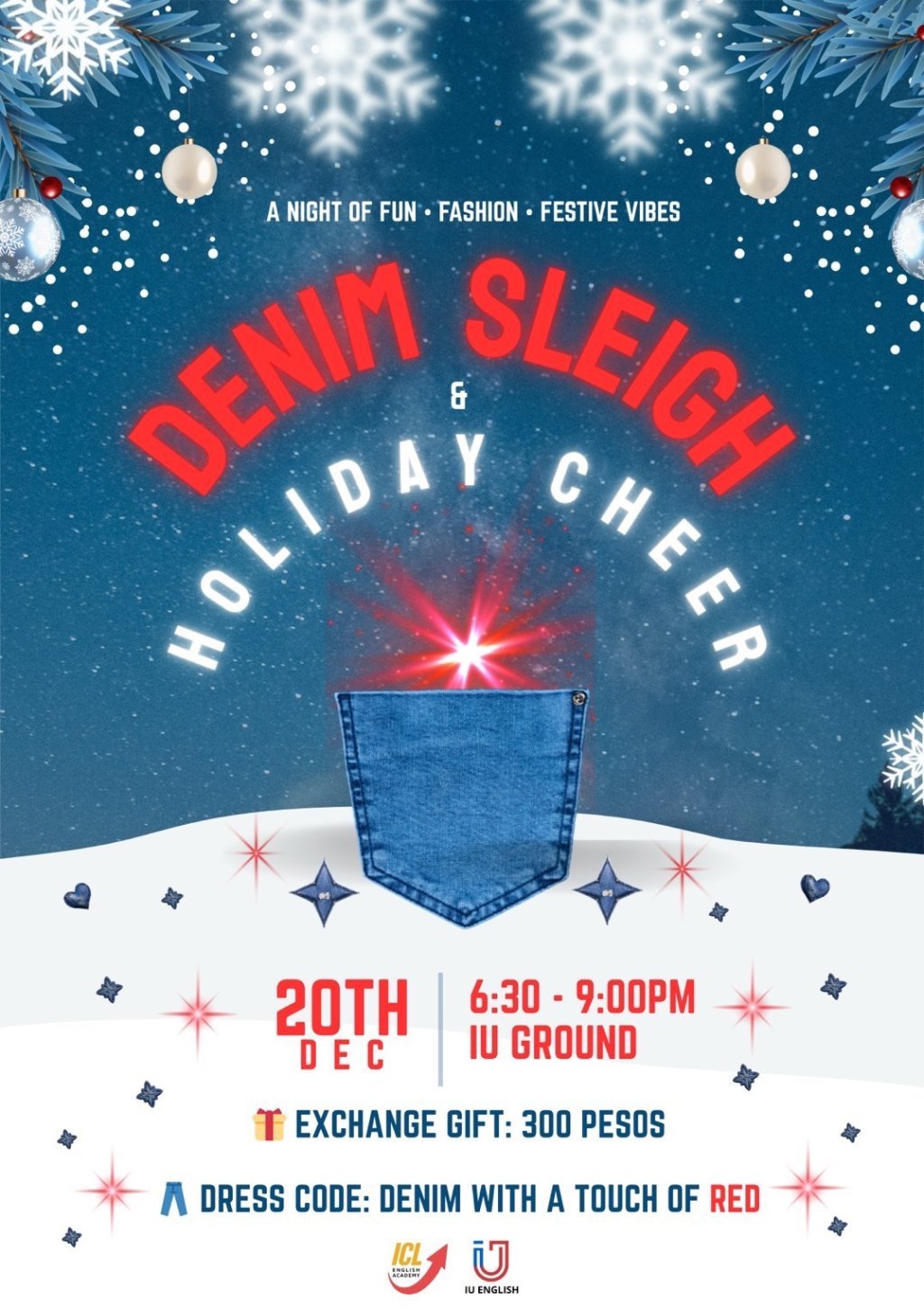 Denim Sleigh