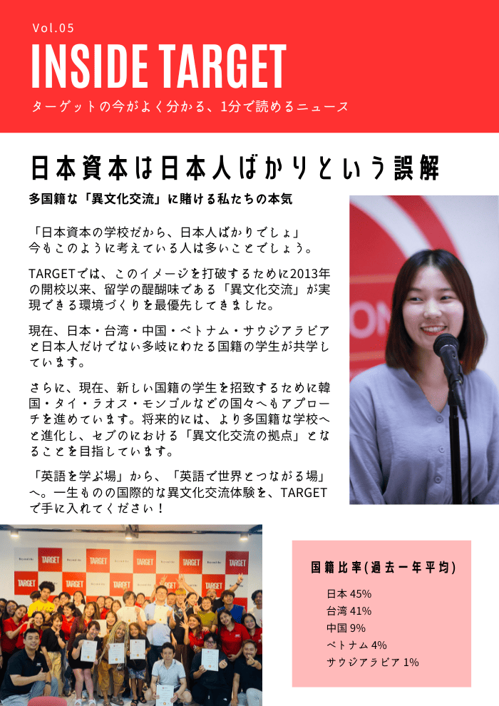 INSIDE TARGET vol.05 - 日本資本は日本人ばかりという誤解