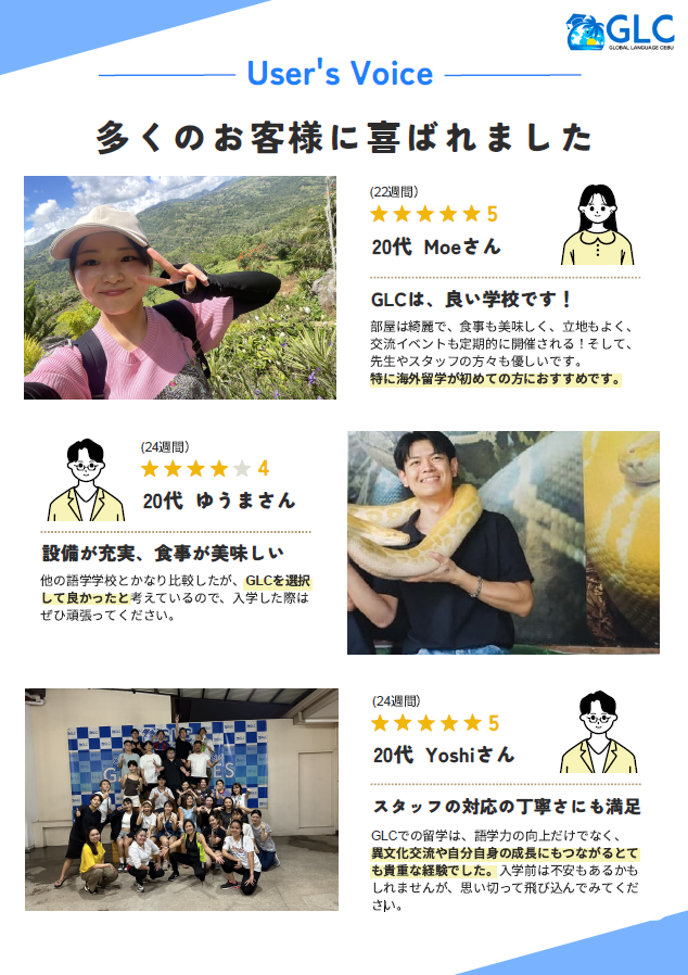 GLC体験談