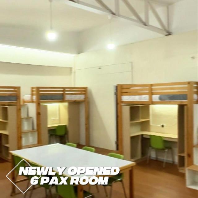 学生寮6人部屋