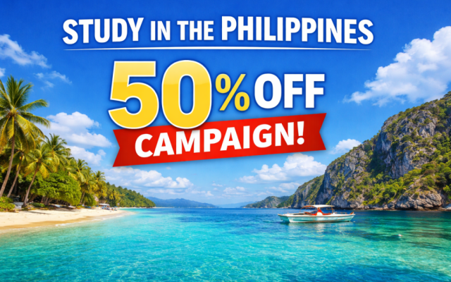 【フィリピン】50％OFF（半額）キャンペーン実施校一覧